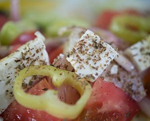 Oregano ist das Gewürz des griechischen Salats